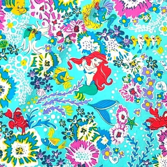 Disney Vera Bradley Ariel Pajama Pants Size XS - Picture 6 of 7